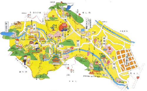 愛川町マップ