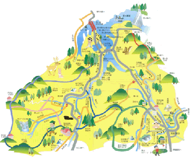 清川村マップ